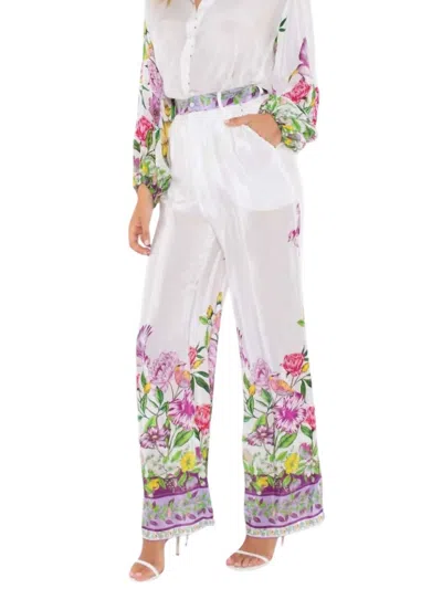 Taj By Sabrina Crippa Noah Pants In White