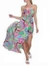 Taj By Sabrina Crippa Sh-4624 In Jungle Leaf In Multi