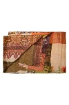 Taj Hotel Kantha Silk Blend Throw Blanket In Multi