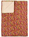 Taj Hotel Natural Group Kantha Cotton Throw In Red
