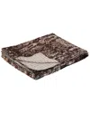 Taj Hotel Natural Group Kantha Cotton Throw In White