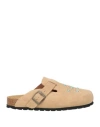 Taji Woman Mules & Clogs Sand Size 11 Leather In Beige