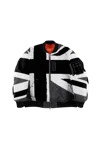 Takahiromiyashita The Soloist Union Jack "multi" Bomber Jacket