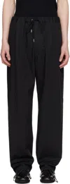 Takahiromiyashita The Soloist Black Easy Trousers