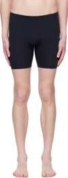 Takahiromiyashita The Soloist Black Jersey Swim Shorts