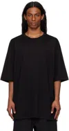 Takahiromiyashita The Soloist Black Oversized Crew Neck T-shirt In Black