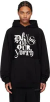 Takahiromiyashita The Soloist Black Oversized Hoodie In Black