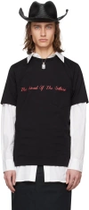 Takahiromiyashita The Soloist Black 'the Sound Of The Soloist' T-shirt In Black