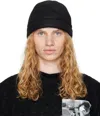 Takahiromiyashita The Soloist Black Watch Beanie In Black