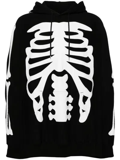 TAKAHIROMIYASHITA THE SOLOIST SKELETON-PRINT HOODIE