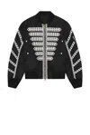 Takahiromiyashita The Soloist Brit Bomber Jacket In Black