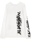 Takahiromiyashita The Soloist Graffiti-print Long-sleeve Sweatshirts In White