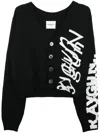 Takahiromiyashita The Soloist Intarsia-knit Wool Cardigan In Black