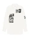 Takahiromiyashita The Soloist Takahiromiyashita Thesoloist. Joseph Szabo Photo Patch Button-up Shirt In White