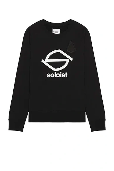 Takahiromiyashita The Soloist Black Bone Emblem Sweatshirt