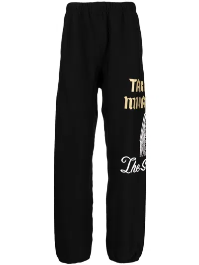 Takahiromiyashita The Soloist Side Logo-print Detail Track Pants In Black