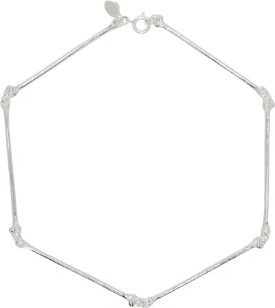 Takahiromiyashita The Soloist Silver Skeleton Bone Necklace