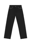 Takahiromiyashita The Soloist Studs Loose Fit Jeans In Black