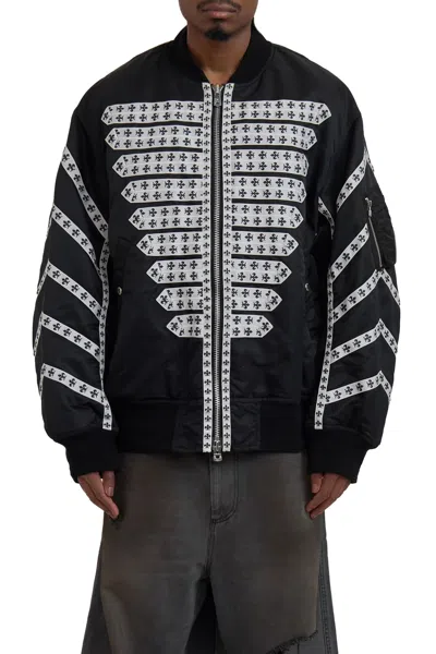 Takahiromiyashita The Soloist Takahiromiyashita Thesoloist. Huge Brit Bomber Jacket. Black