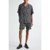 Takahiromiyashita The Soloist Takahiromiyashita Thesoloist. Leopard Print Shorts