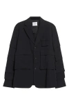 Takahiromiyashita The Soloist Takahiromiyashita Thesoloist. Loafer Jacket In Black