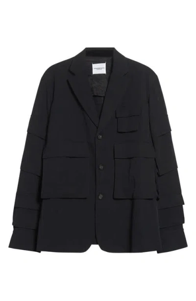 Takahiromiyashita The Soloist Takahiromiyashita Thesoloist. Loafer Jacket In Black