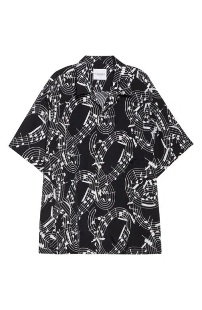 Takahiromiyashita The Soloist Takahiromiyashita Thesoloist. Music Note Print Camp Shirt