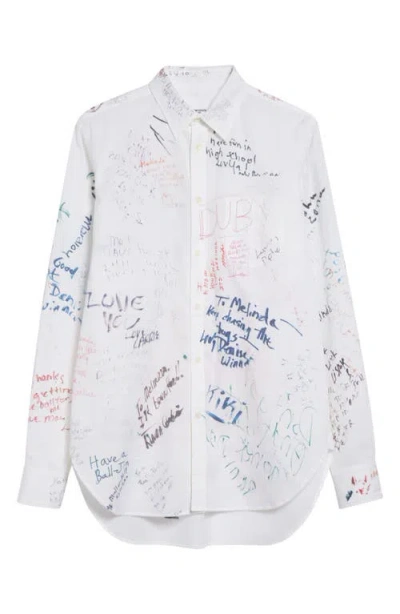 Takahiromiyashita The Soloist Takahiromiyashita Thesoloist. Regular Collar Cotton Button-up Shirt In Multi