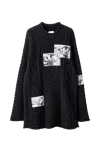 Takahiromiyashita The Soloist Takahiromiyashita Thesoloist. Joseph Szabo Photo Patch Wool Fisherman Sweater