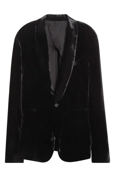 Takahiromiyashita The Soloist Takahiromiyashita Thesoloist. Shawl Collar Jacket In Black