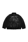 Takahiromiyashita The Soloist Takahiromiyashita Thesoloist Stand Up Collar Fleece Jacket Black X Black Bone