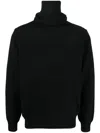 Takahiromiyashita The Soloist Turtle Neck Jumper In Schwarz
