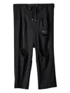 Takahiromiyashita The Soloist Two-tuck "black" Trousers