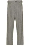 Takahiromiyashita The Soloist Two Tuck Front Pant In Houndstooth