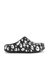 Takahiromiyashita The Soloist X Offos Leopard Clog In Black