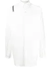 Takahiromiyashita The Soloist Hemd Mit Reissverschlussdetail In White