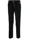 Takahiromiyashita The Soloist Black Drawstring Trousers In Black