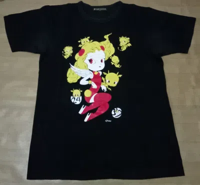 Pre-owned Takashi Murakami 24 Hour Television X  T Shirt In Black