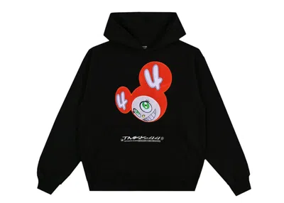 Pre-owned Takashi Murakami Men's  +44 Dob Hoodie In Black