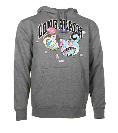 Pre-owned Takashi Murakami Men's  Complexcon Long Beach Discord Hoodie In Heather Grey