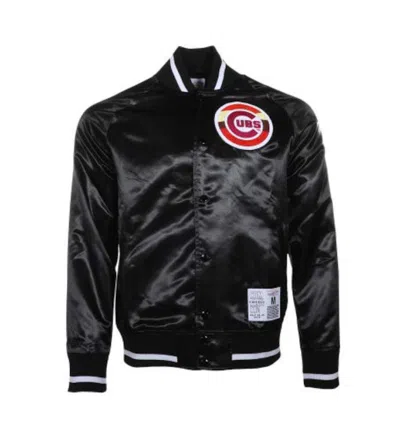 Pre-owned Takashi Murakami Men's  Complexcon X Cubs Satin Jacket In Black