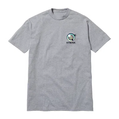 Pre-owned Takashi Murakami Men's  Eyes Tee Shirt In Heather Grey
