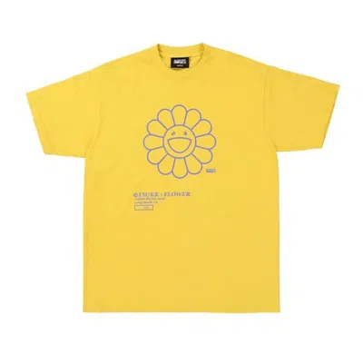 Pre-owned Takashi Murakami Men's  Flower Tee Shirt In Yellow
