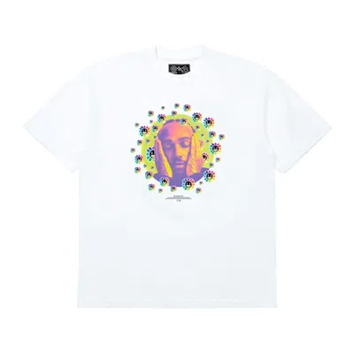 Pre-owned Takashi Murakami Men's  Lewis Hamilton Lewis T-shirt In White