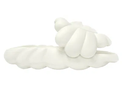 Pre-owned Takashi Murakami Men's  Ohana Fullbloom Slide Sneakers In Star White