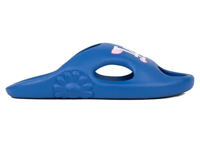 Pre-owned Takashi Murakami Men's  Ohana Surippa Slide Mlb World Tour Tokyo Series 2025 Los Angeles Dodgers Snea In Blue