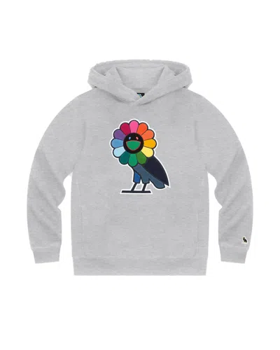 Pre-owned Takashi Murakami Men's  X Ovo Hoodie In Heather Grey