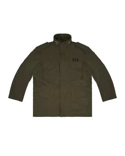 Pre-owned Takashi Murakami Men's  X Ovo M65 Jacket In Military Green