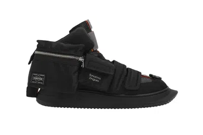 Pre-owned Takashi Murakami Men's  X Porter Bs06r Tz Sneakers In Black