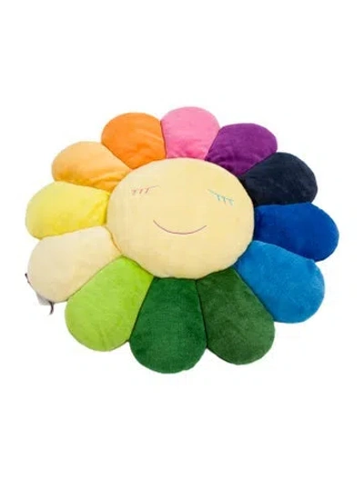 Pre-owned Takashi Murakami Multicolor 100cm Flower Cushion